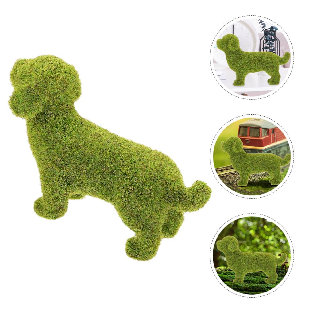 Amazon｜GANAZONO 2個植毛 物オーナ や に の飾り のフロッ 犬置物